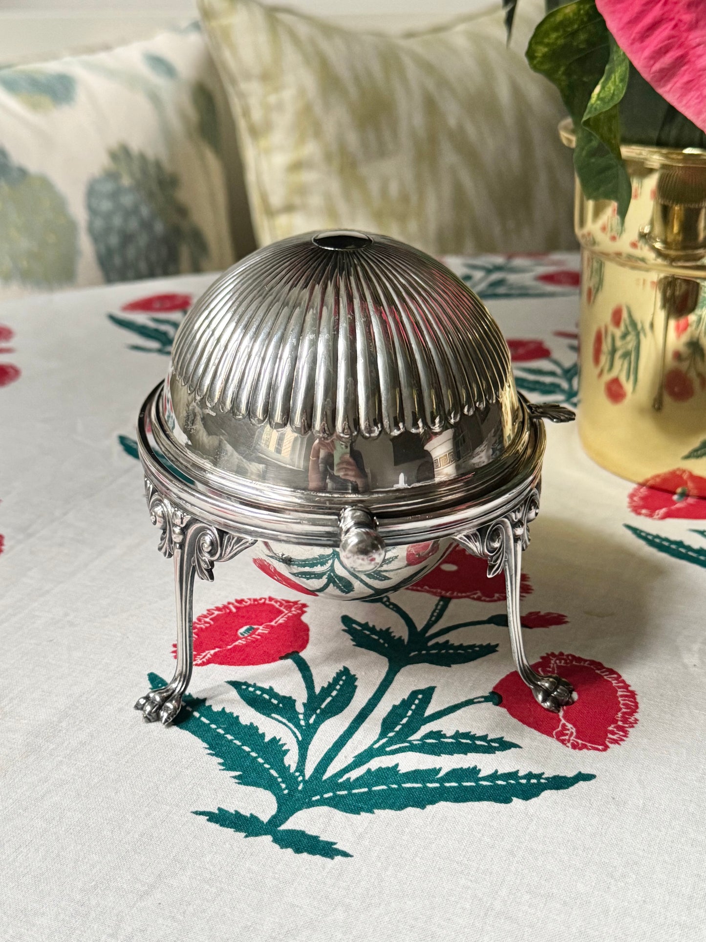 Petite Oval Rolling Dome Server