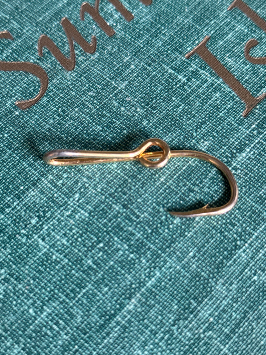 Fish Hook Hat Clip