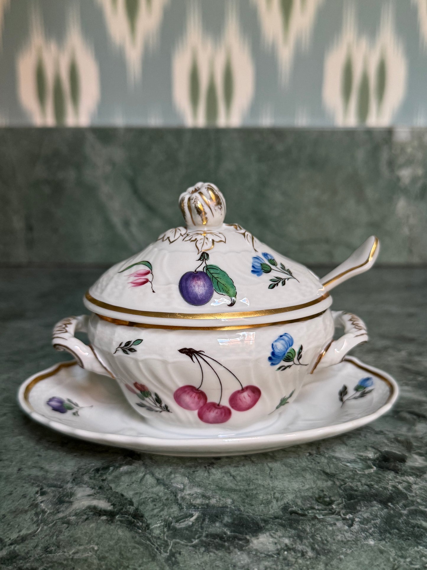 Ginori Perugia Mustard Pot