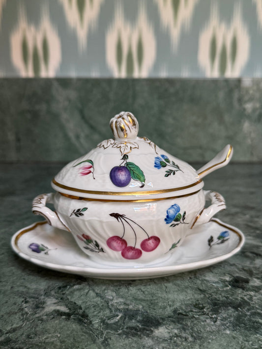 Ginori Perugia Mustard Pot