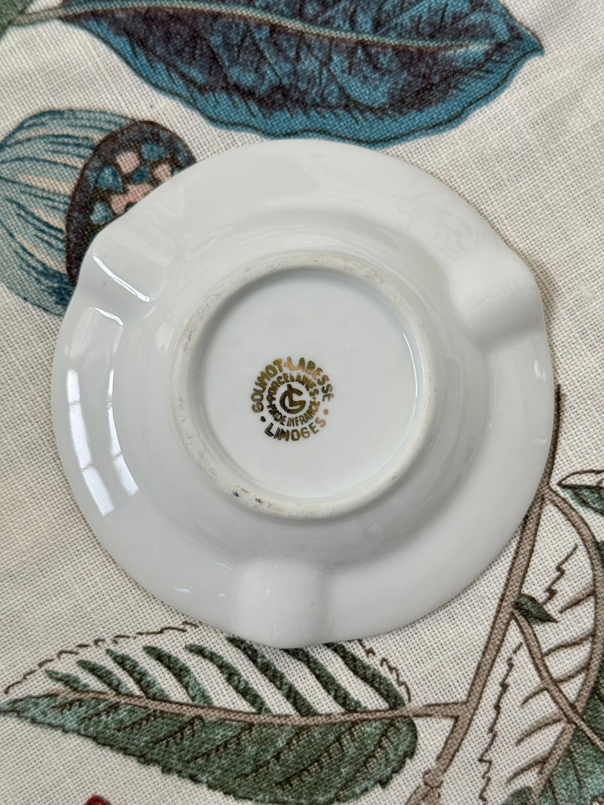 Vintage Ashtray: Galeries Lafayette