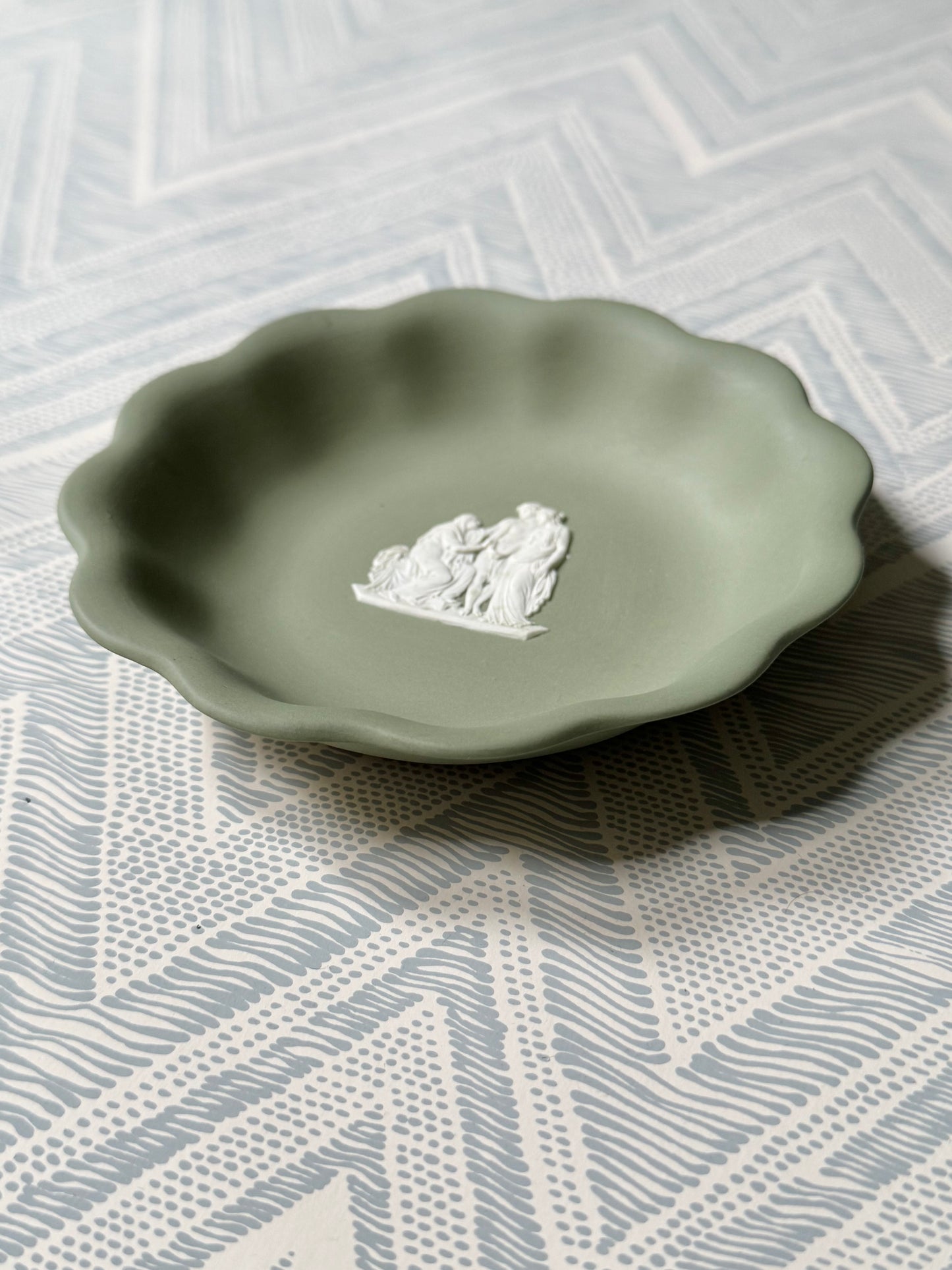 Green Wedgwood Dish