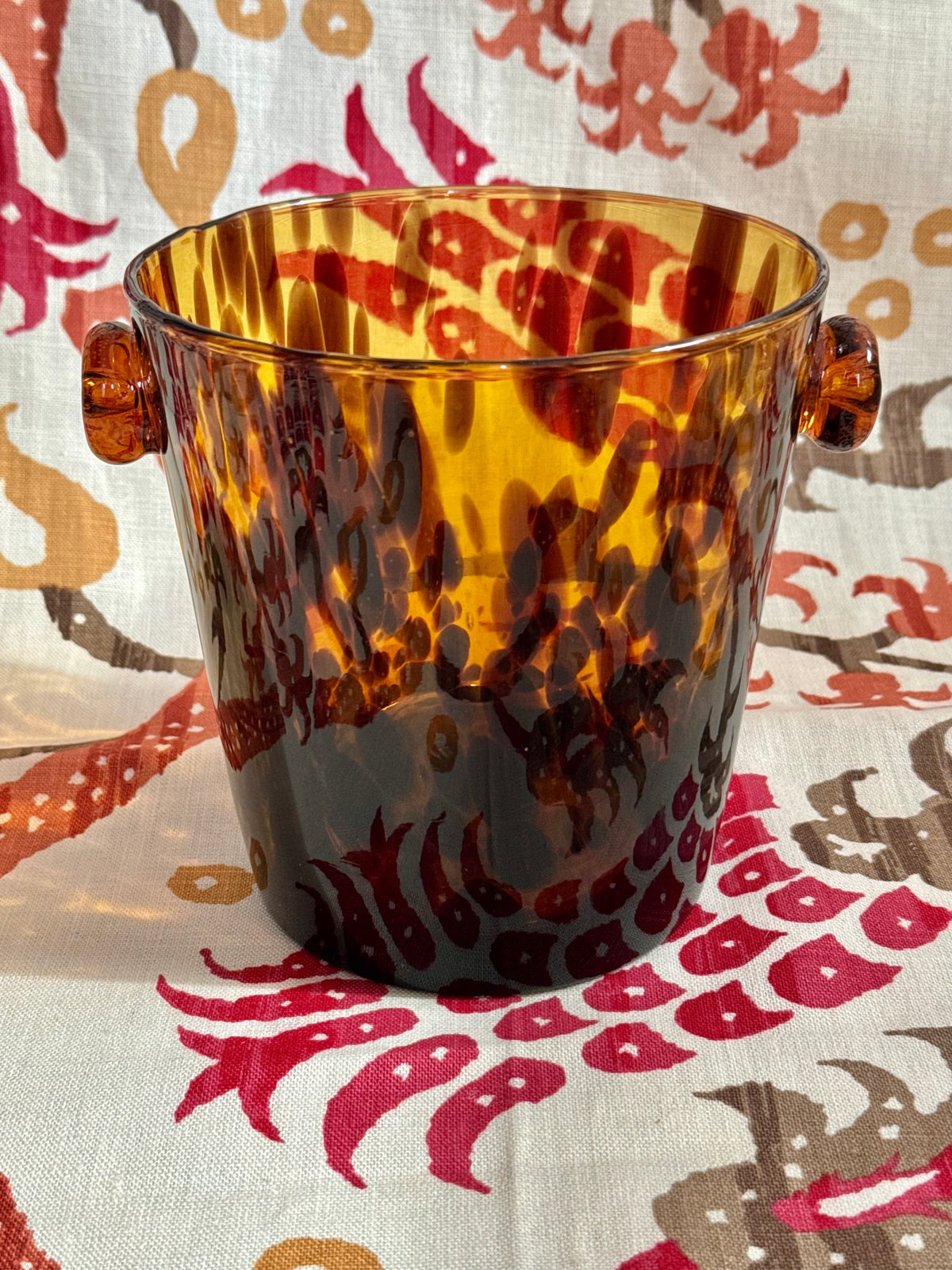 Tortoise Glass Ice Bucket
