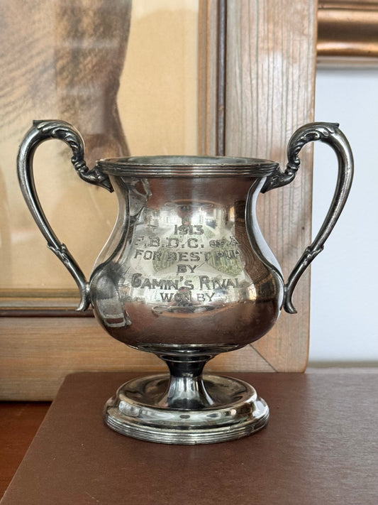Antique “Best Pup” Trophy Cup