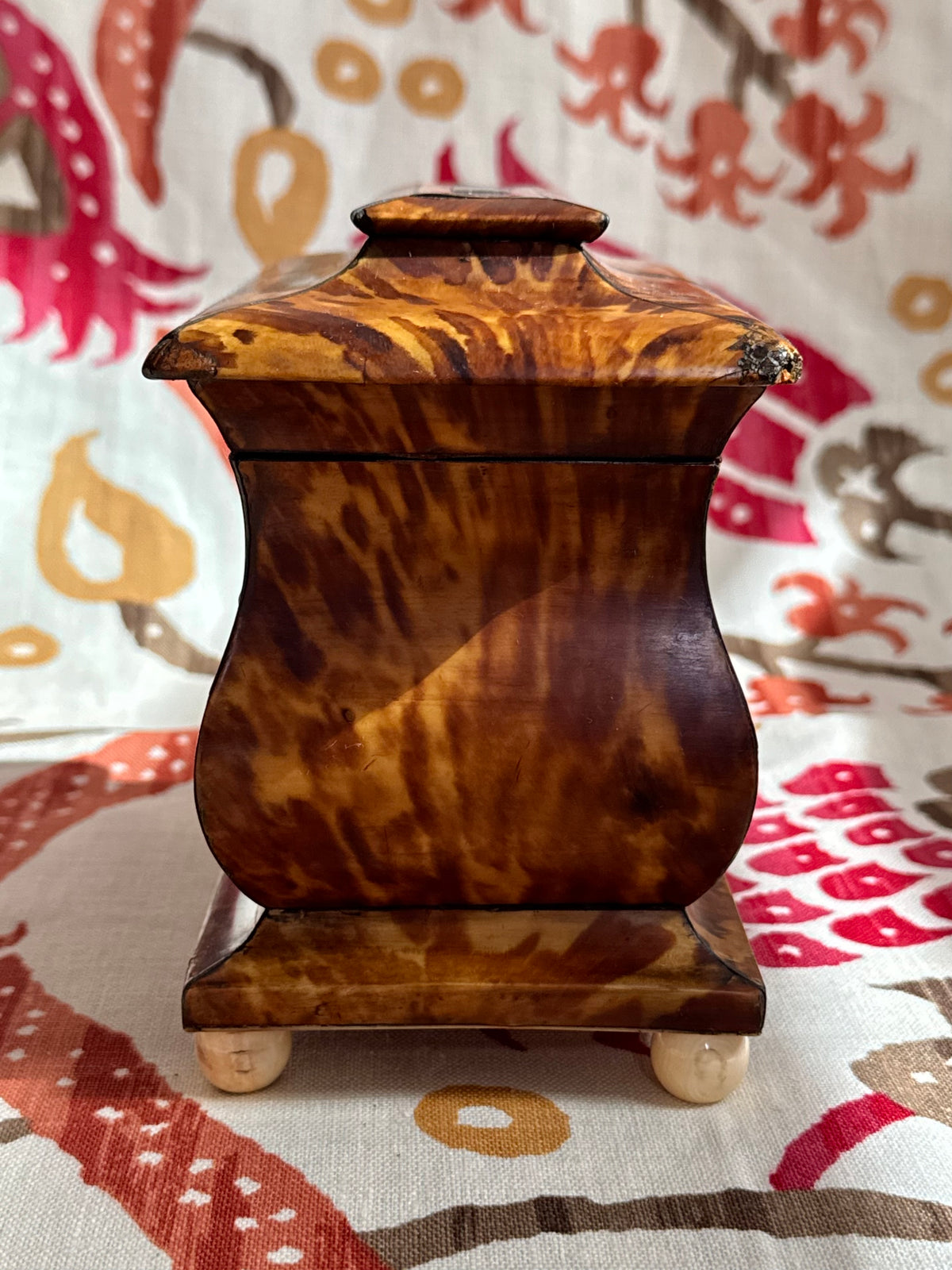 Antique English Tea Caddy