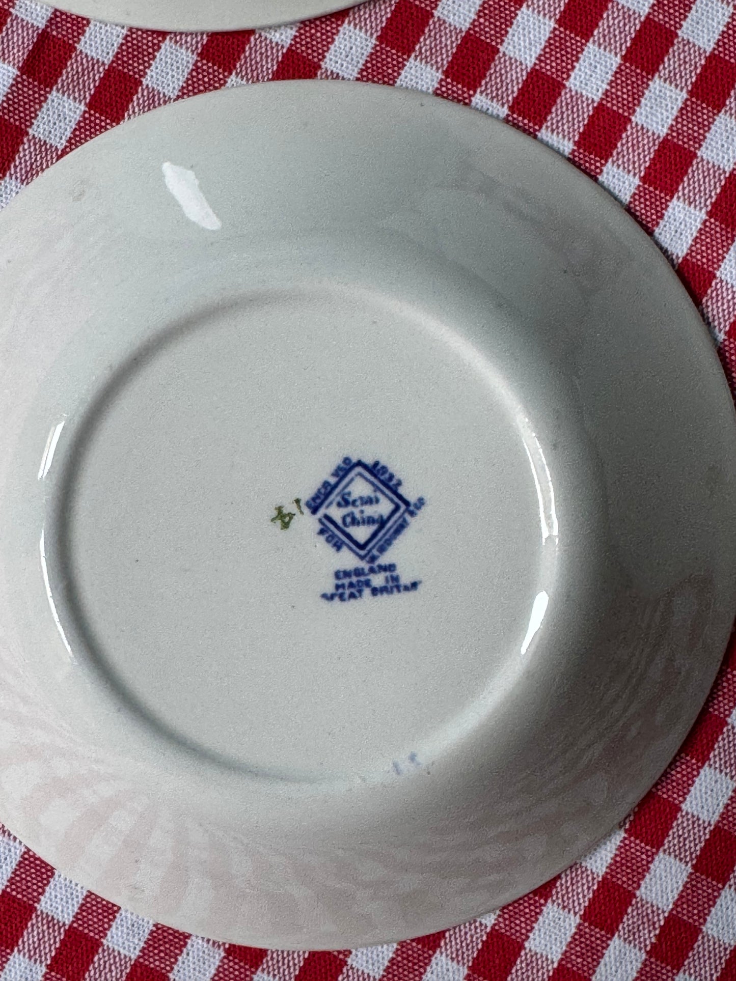 Set of 6 Blue Willow Berry Bowls