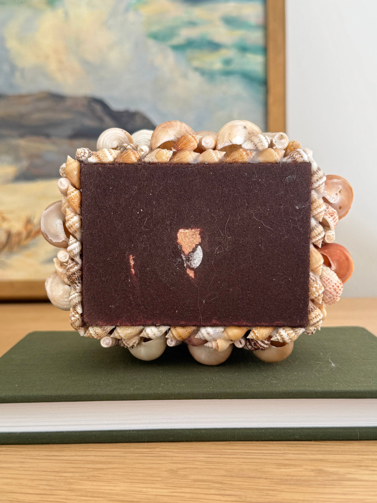 Vintage Sea Shell Box