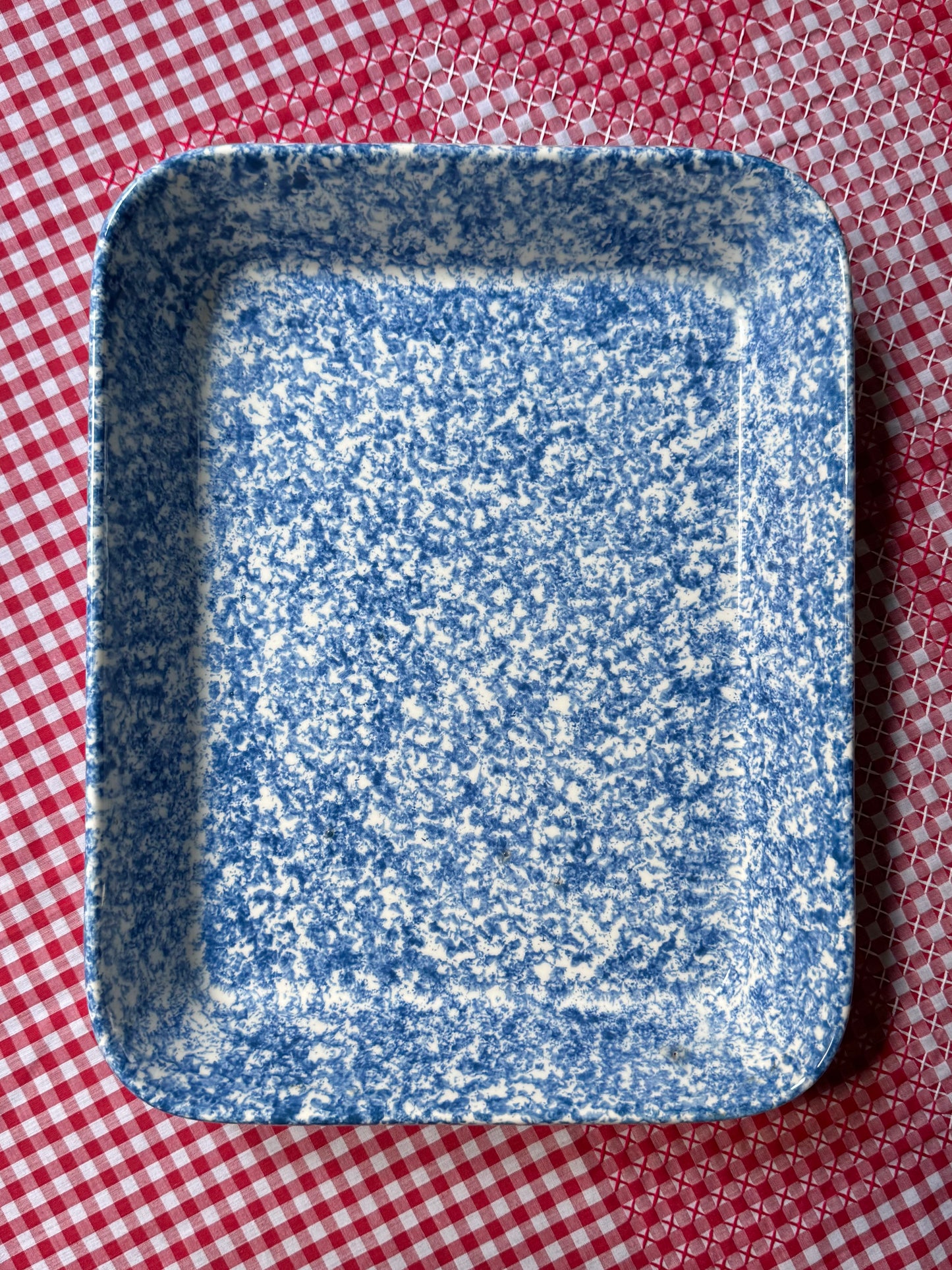Spongeware Casserole Dish