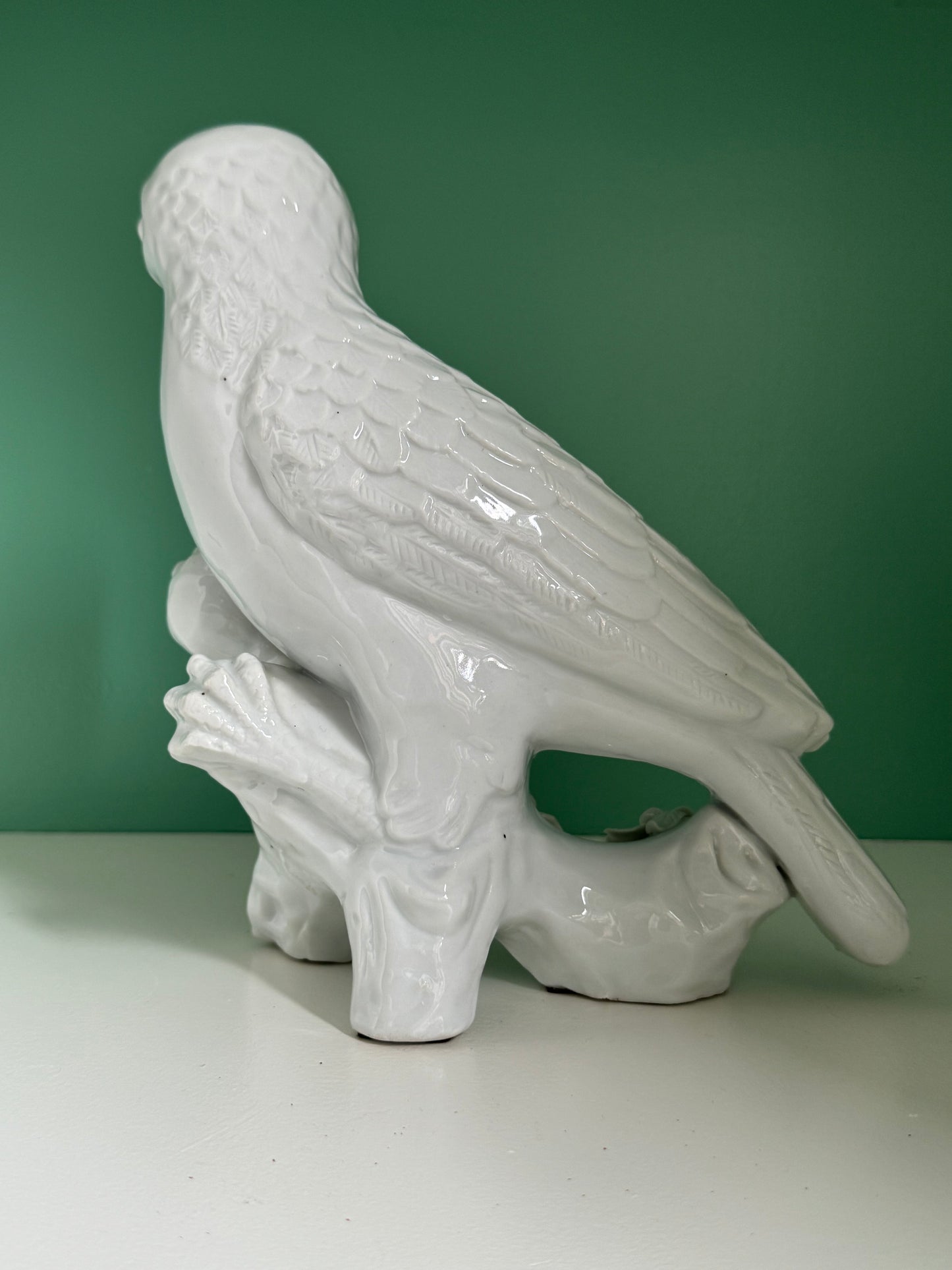 Pair of Blanc de Chine Birds