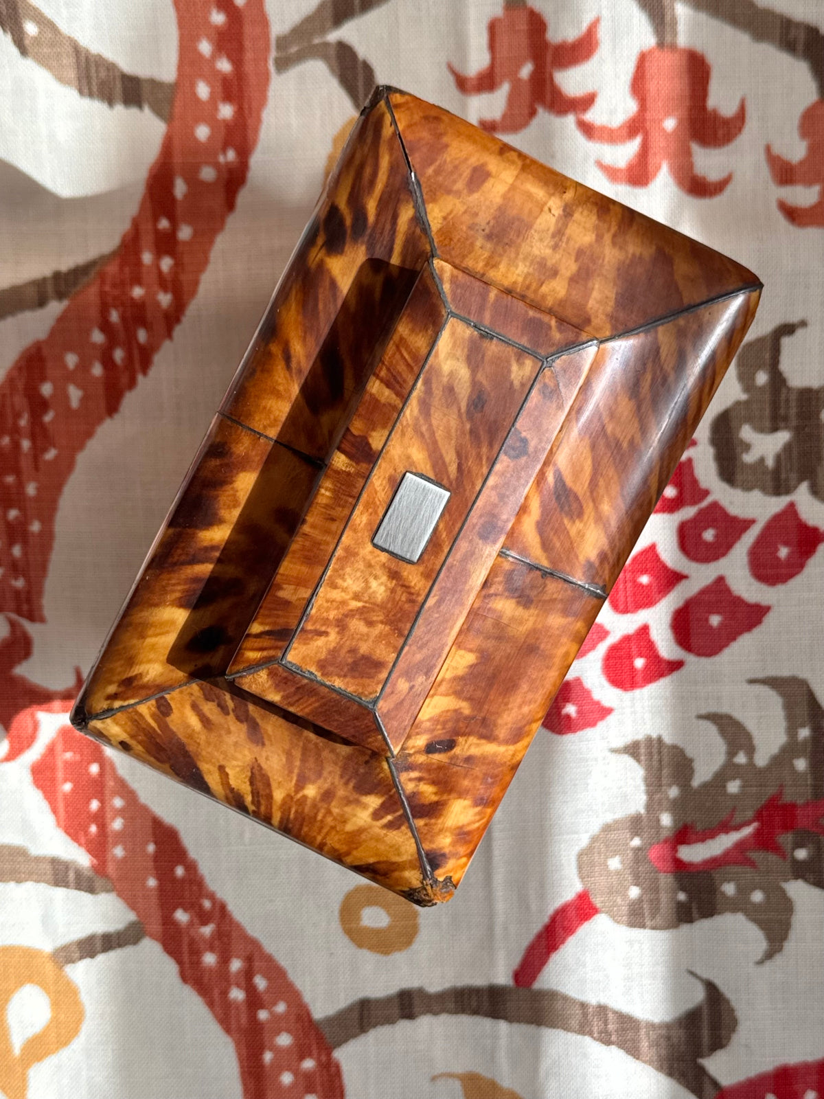 Antique English Tea Caddy