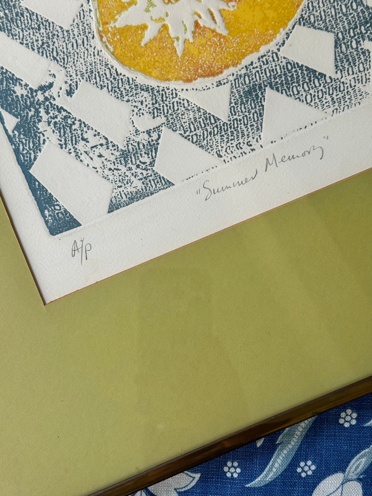 “Summer Memory” Signed Still Life
