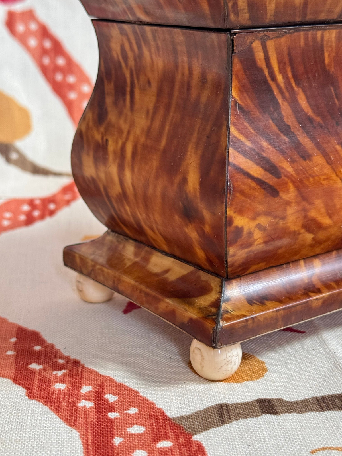 Antique English Tea Caddy