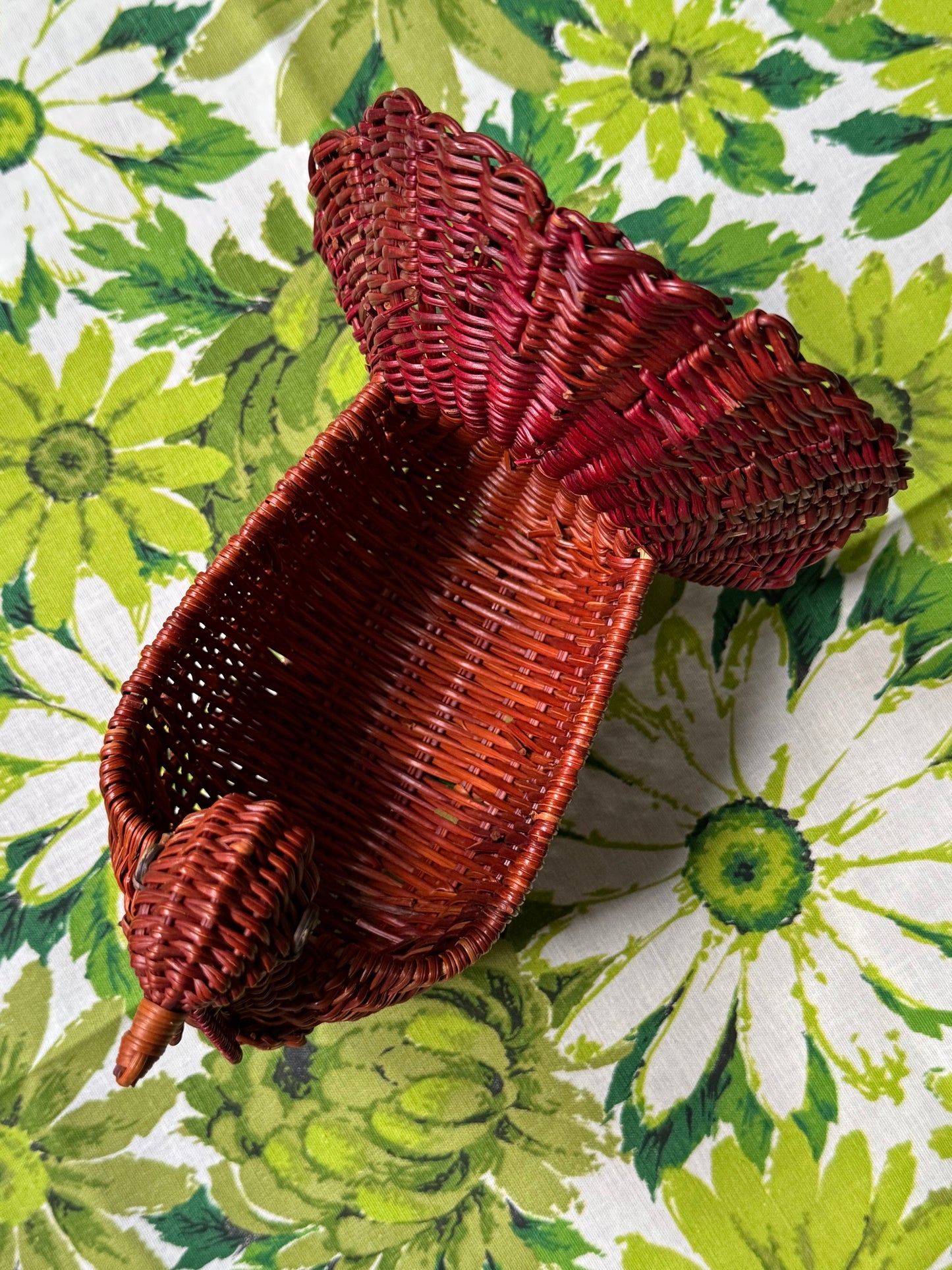 Vintage Turkey Basket