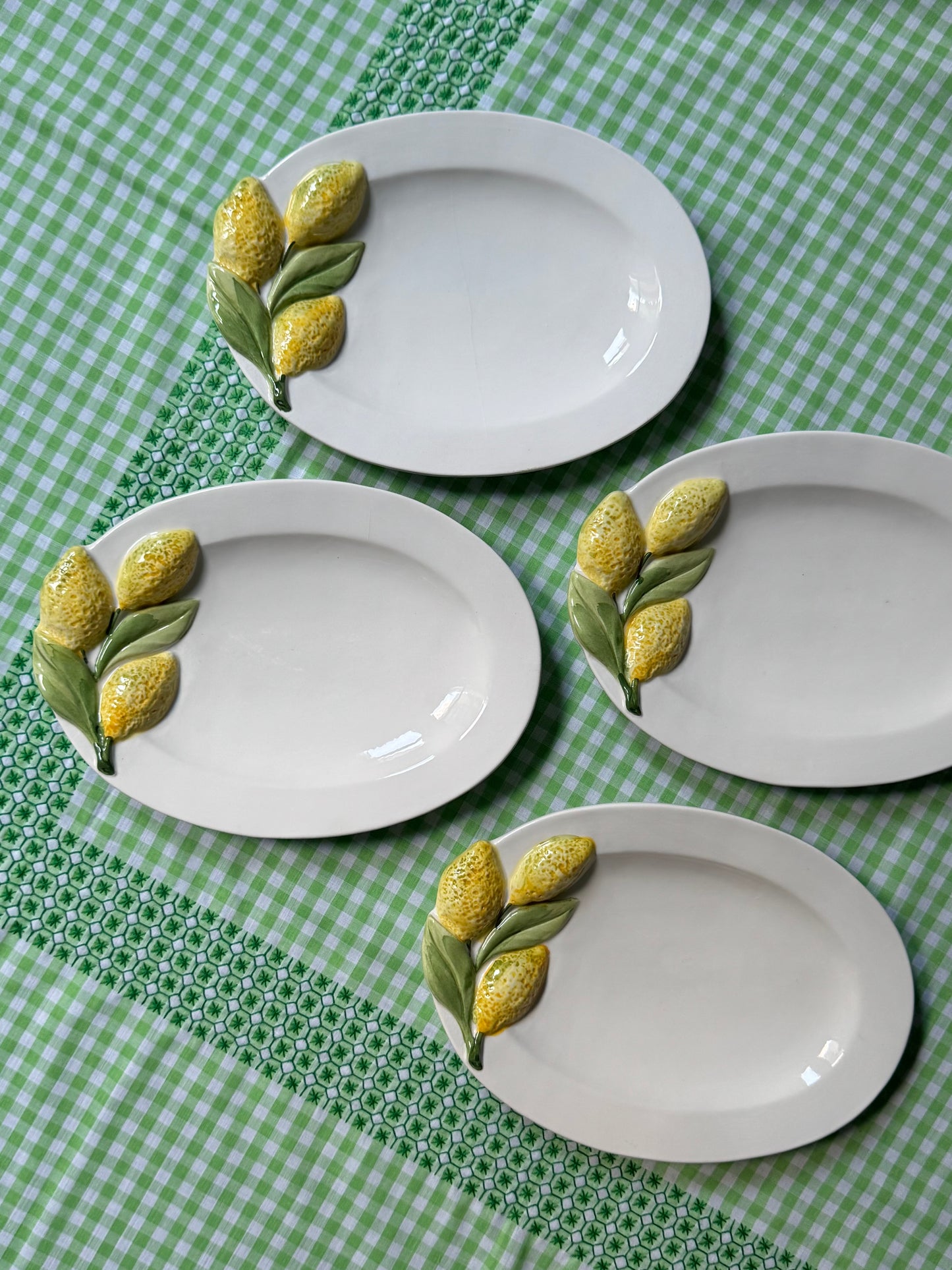 Italian Lemon Plates
