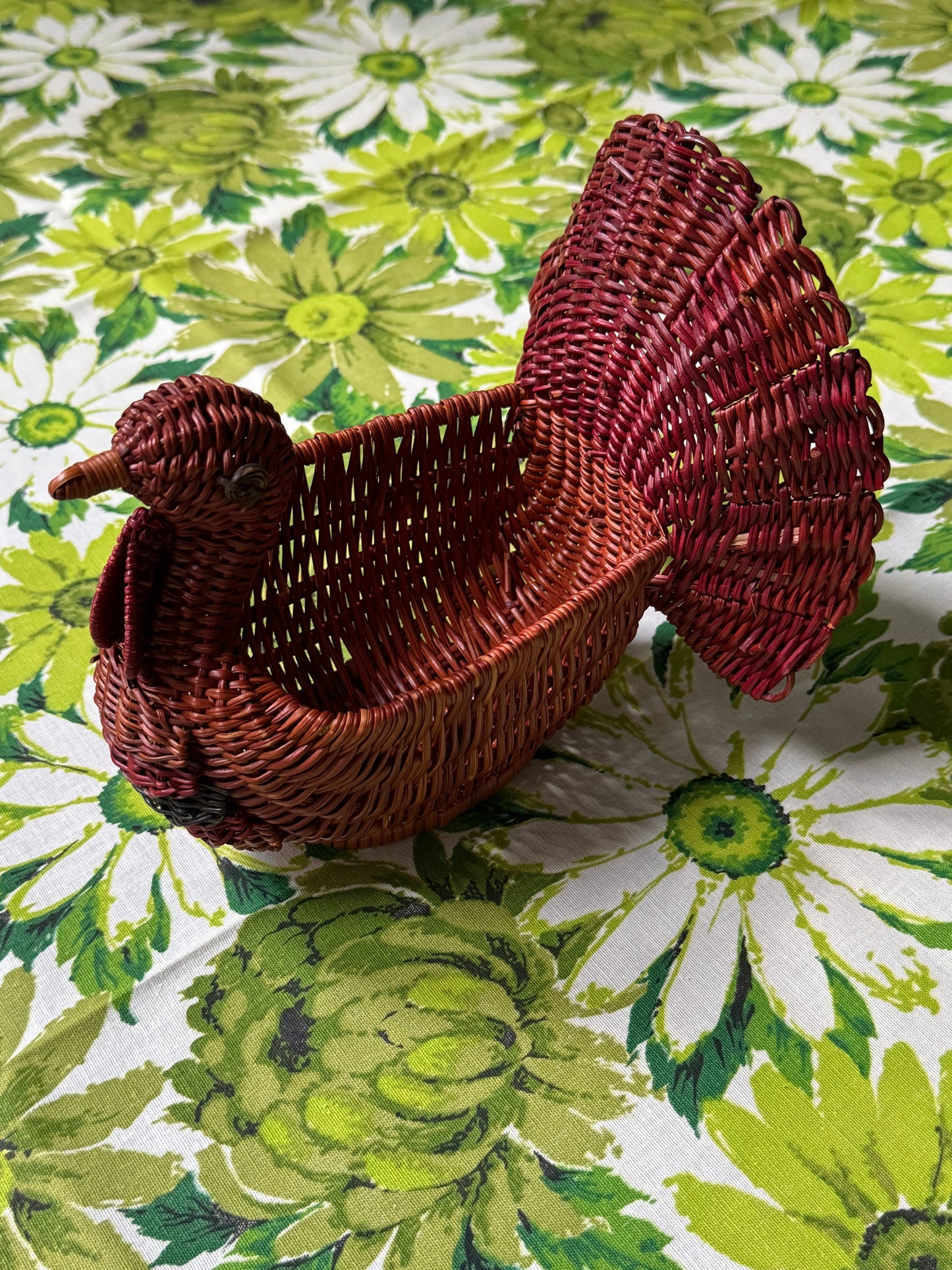 Vintage Turkey Basket