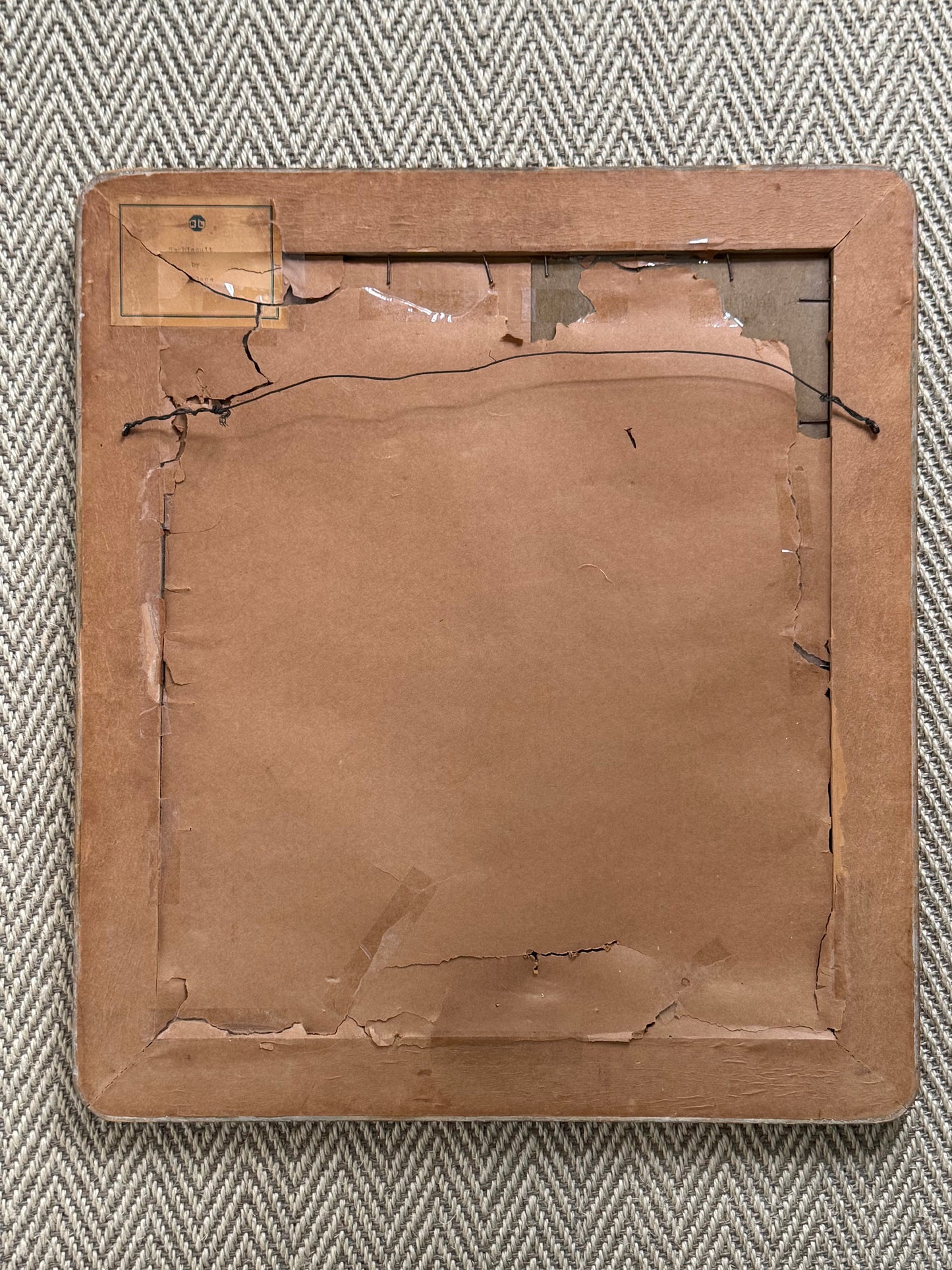 Framed Portrait of Seabiscuit