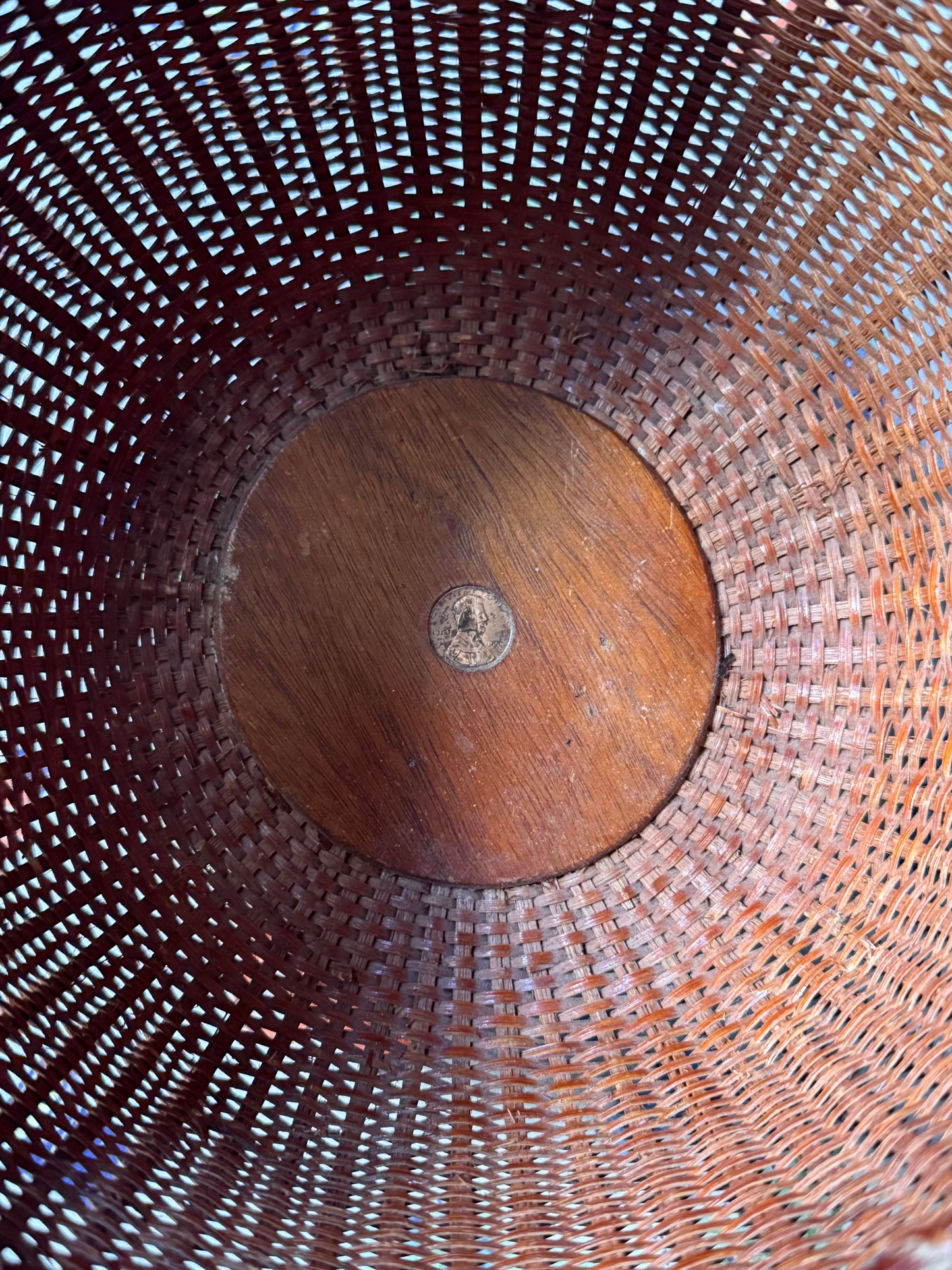 Dark Brown Nantucket Style Basket